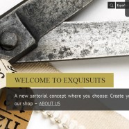 Bespoke Suits Online – Exquisuits by de Juana launched in english